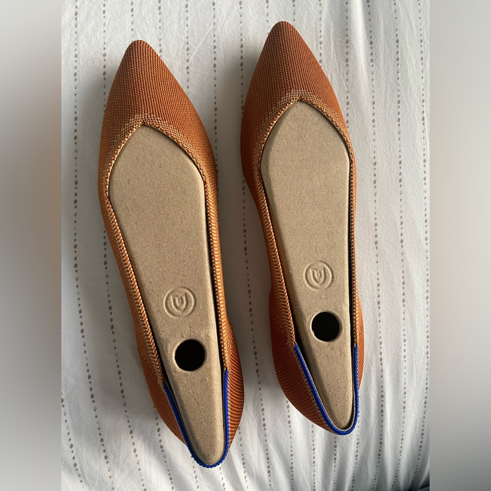 Rothy’s The Point size 8.5, color Fawn new in box— best for street size 7 or 7.5